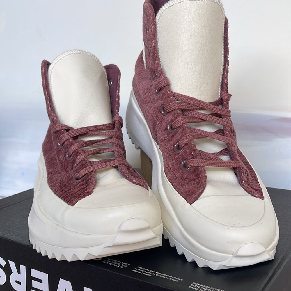 Converse WMNS А03252С CTAS
RUN STAR HIKE HI
DARK WINE/SADDLE/EGRET
Sneakers - Picture 8 of 16